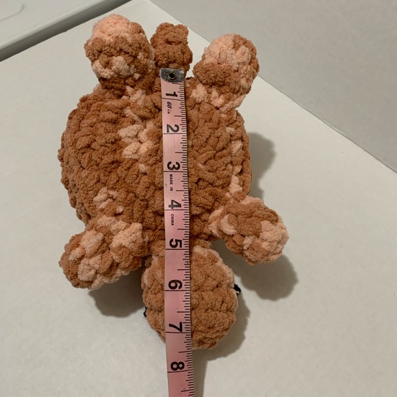 Nursery Room Decor Playroom Decor Crocheted Stuffed Turtle - Picture 14 of 16